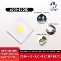 5050 fuerte haz largo lámpara LED cuenta linterna luz del coche blanco brillante 5050 blanco láser lámpara LED cuenta