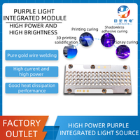 UV alta potencia y alto brillo de impresión 3D, impresión, curado de adhesivos sin sombras UVA LED Integrated Light Fuente