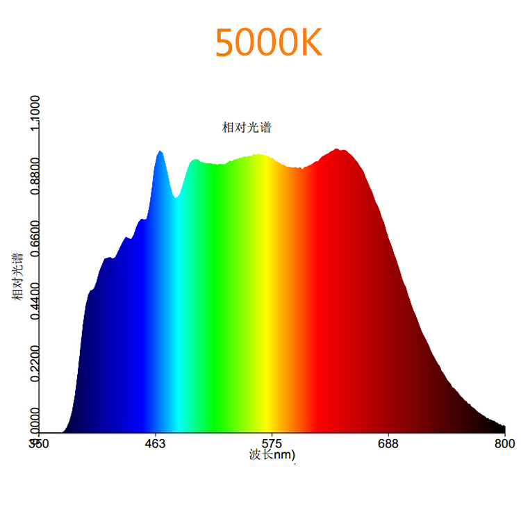 LED Cob blanco de espectro completo de 100 W