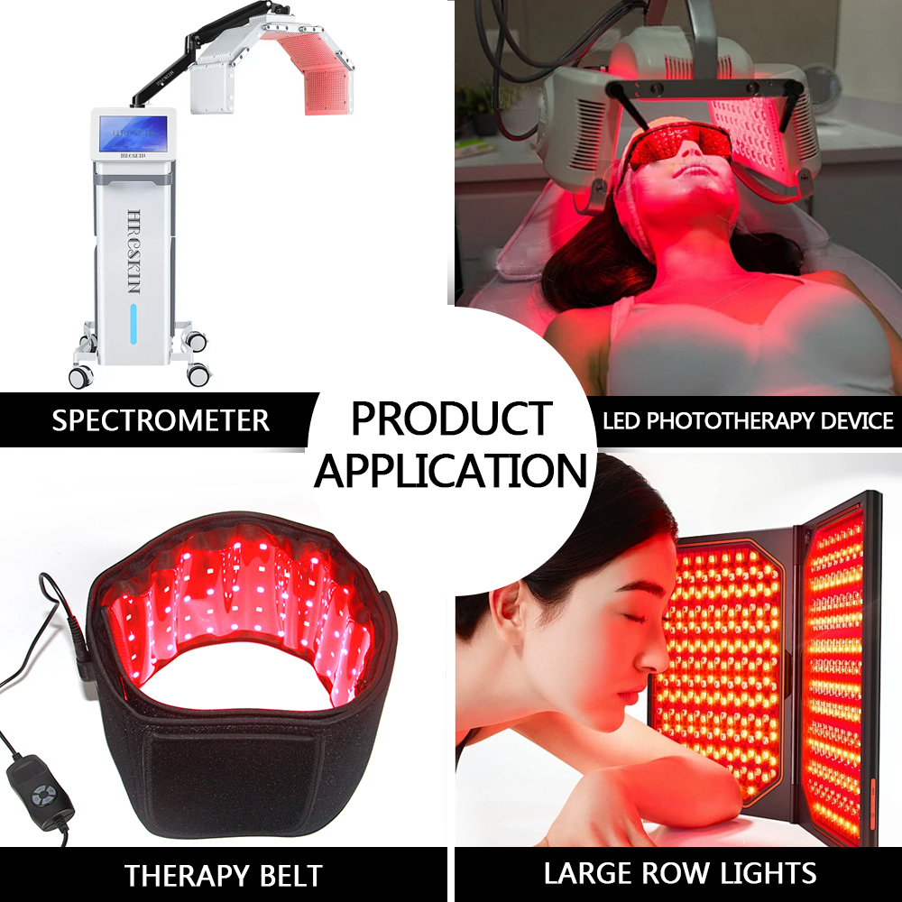 66W de alta potencia rojo, amarillo y azul tres en un espectrómetro, fuente de luz de módulo integrada para terapia, fototerapia y belleza