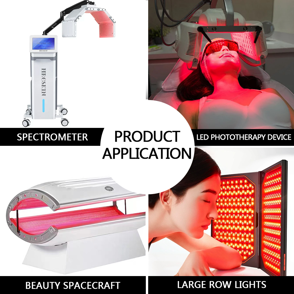 Ceramic 7070vryir colorido Terapia de belleza médica de alta potencia de alta potencia Fuente de luz LED LED