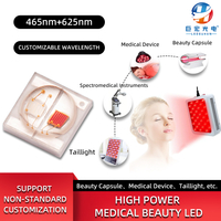 3535 Fisioterapia de belleza médica personalizada Rojo y azul Dual color 465 nm 625 nm Beads LED