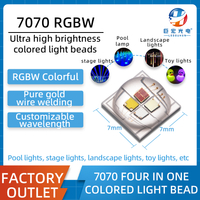 Cerámica 7070RGBW colorido colorido ultra alto brillo LED LED Etapa de luz Fuente de luz