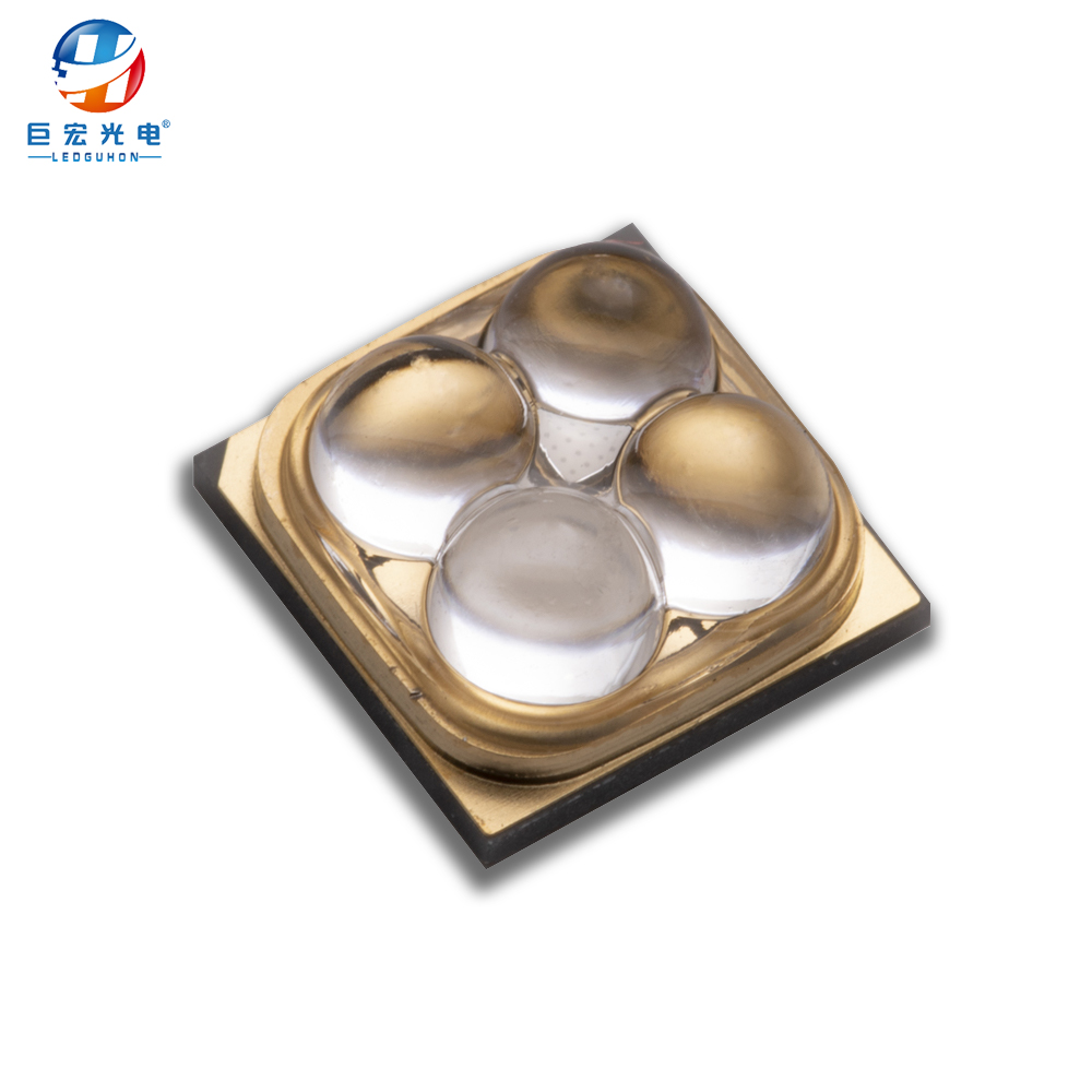 Fuente de luz de curado UV de cerámica de alta potencia 6565 UV de 30 grados/60 grados 365-410 nm