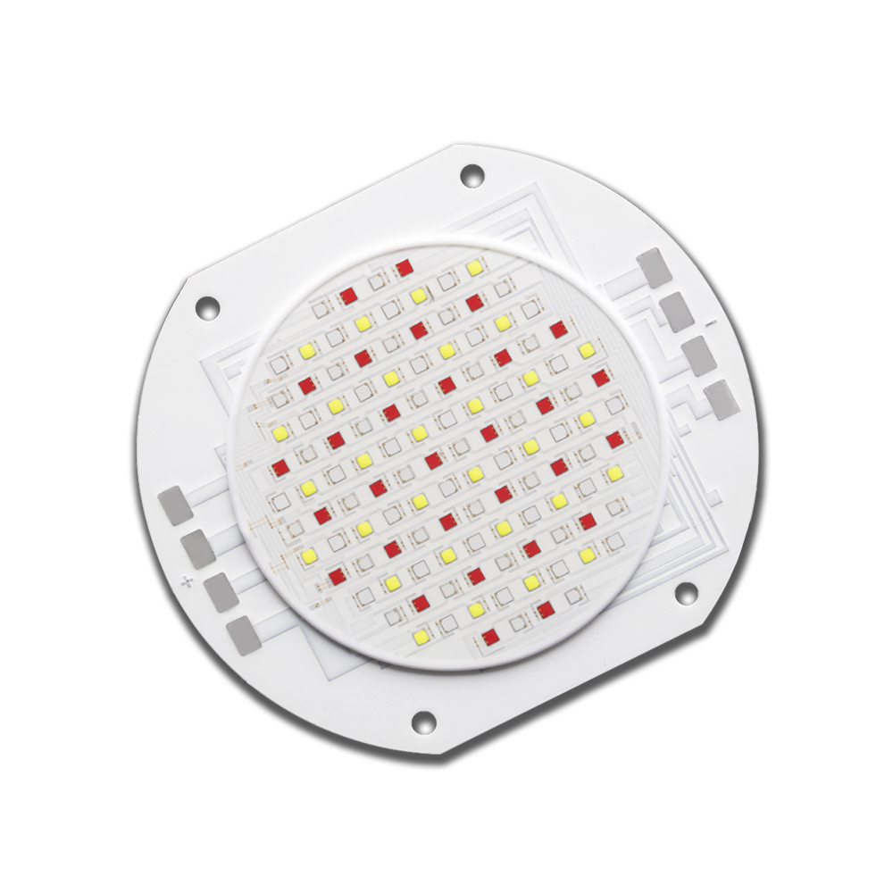 Lámpara de mesa de baile de mazor de mazorca de alta potencia personalizada de 120W, lámpara de acuario azul, rojo, verde, púrpura cuatro en un alto brillo Fuente de luz integrada a todo color