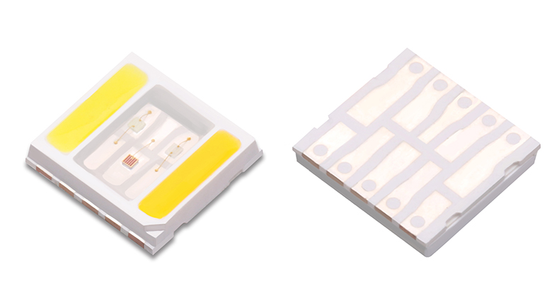 2,5 W 5054 WRGBWW LED SMD 5 en 1