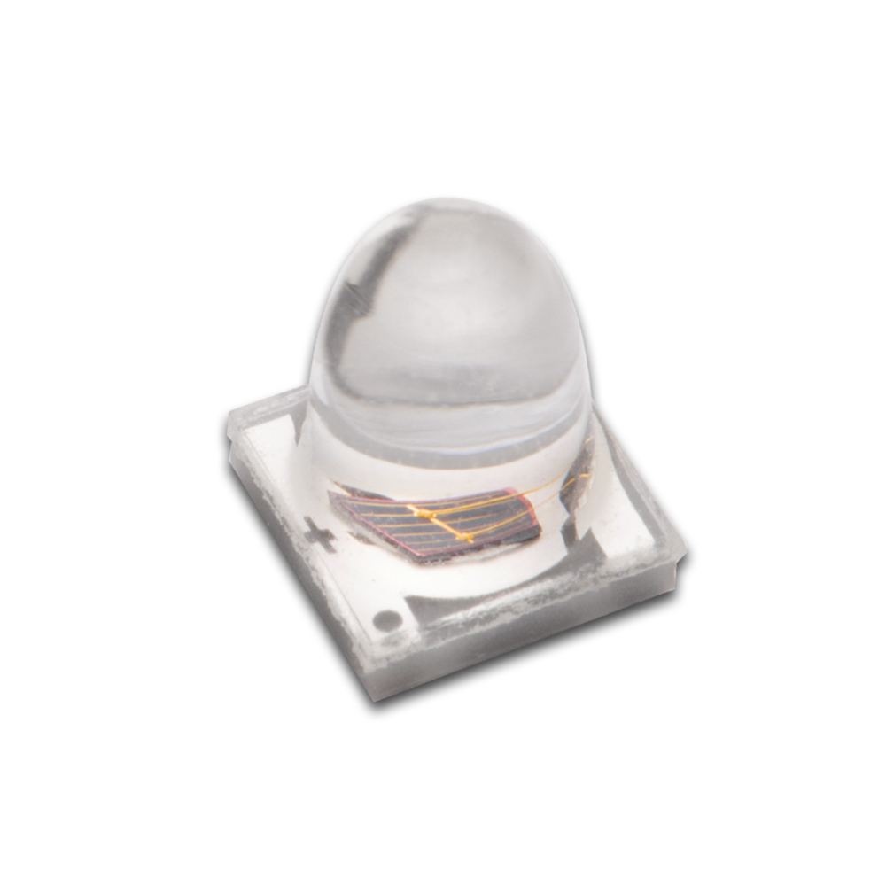 Fuente de luz LED infrarroja de cerámica 3535 de 3 W de alta potencia con ángulos de emisión de 850/970/1050/1210 nm y un ángulo de emisión de 20°
